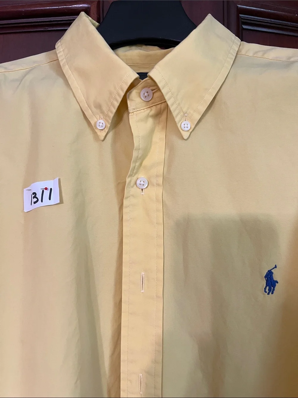 Polo by Ralph Lauren Yellow Button-Down Oxford Shirt Size XXL